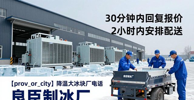 吴中降温大冰块厂电话 良臣制冰厂